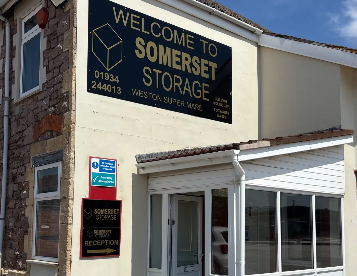 The Somerset Storage depot office